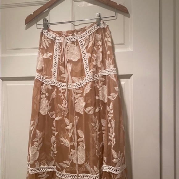 For Love And Lemons Emilia Top Blouse skirt set s - Picture 9 of 9